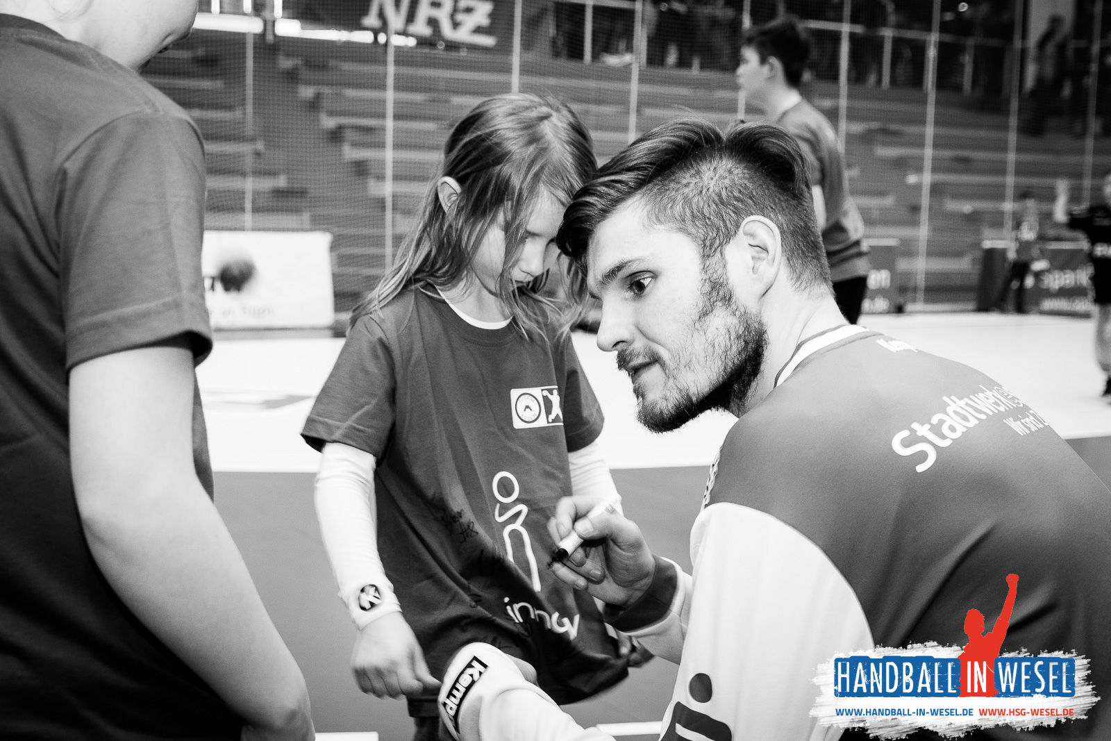 HSG Wesel E-Jugend / Einlaufkids TUSEM Essen 2017